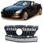 Grilaj sport lucios negru potrivit pentru Mercedes SLK R172 pre-facelift 11-15 Performance AutoTuning