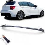 Spoiler spate de acoperiș sport negru lucios potrivit pentru BMW Seria 1 F20 F21 Pre-Facelift 11-15 Performance AutoTuning