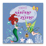 Carte de colorat Colorez sirene si zane cu activitati pentru copii 4-6 ani