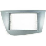 Kit rama 2DIN Connects2 pentru Seat Leon 2005-2012, argintiu