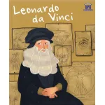 Carte pentru copii Leonardo da Vinci, editie cartonata, 44 pagini