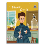 Carte pentru copii Marie Curie ilustrata, poveste inspirationala 5+