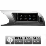 Navigatie Audi A4 MMI 3G cu Android 10, GPS, Bluetooth, 4GB RAM, 64GB