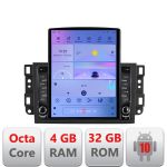 Navigatie Android Chevrolet Captiva 2008-2012, ecran Tesla 9.7 inch, 4GB+32GB, 4G