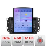 Navigatie Android Chevrolet Captiva 2008-2012, ecran Tesla 9.7 inch, 4GB+32GB, 4G
