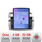 Navigatie Android Citroen C4 2005-2010, ecran 9.7 inch Tesla, 4G, 4+32GB