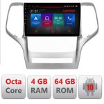 Navigație Jeep Grand Cherokee 2011-2013 Android 4G 4GB RAM 64GB Resigilată
