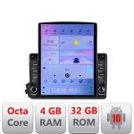 Navigatie Ssangyong Kyron Actyon G-158 ecran tip TESLA 9.7" cu Android Radio Bluetooth Internet GPS WIFI 4+32GB DSP 4G