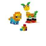 Set de constructie STEAM educativ cu 240 piese pentru copii 3+ ani