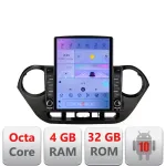 Navigatie Android Hyundai i10 2013-2019 Tesla 9.7 inch, 4GB RAM, 4G