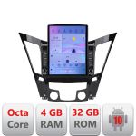 Navigatie Hyundai Sonata 2011-2015 G-259 ecran tip TESLA 9.7" cu Android Radio Bluetooth Internet GPS WIFI 4+32GB DSP