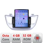 Navigatie Hyundai Tucson 2015-2019 9.7 inch Android GPS 4G 4GB+32GB