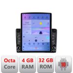 Navigatie Nissan Navara 2006-2014 G-NAVARA ecran tip TESLA 9.7" cu Android Radio Bluetooth Internet GPS WIFI 4+32GB DS