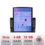 Navigație Android Peugeot 307 cu ecran Tesla 9.7 inch, 4G, GPS și 4+32GB