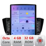 Navigatie Android Skoda Superb 3 2015-2017 Tesla 9.7 inch, 4GB RAM, 32GB, 4G