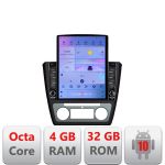 Navigație Android Skoda Yeti 2009-2014, ecran Tesla 9.7 inch, 4GB RAM
