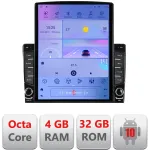 Navigatie Android Toyota Auris 2007-2013, ecran Tesla 9.7 inch, 4GB+32GB