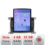Navigatie Android Toyota Land Cruiser L100 2002-2008, ecran 9.7 inch