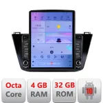Navigație Android VW Tiguan 2016+ cu ecran Tesla 9.7, 4GB RAM, 32GB, 4G