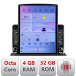 Navigatie universala 2 din 9 inch ecran tip TESLA 9.7" cu Android Radio Bluetooth Internet GPS WIFI 4+32GB DSP 4G O