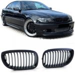 Grilă sport Performance mată potrivită pentru BMW Seria 3 E46 Coupe Cabrio 03-07 Performance AutoTuning