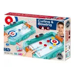 Joc 2 in 1 Bowling si Curling pentru copii 4+ Bufnitel