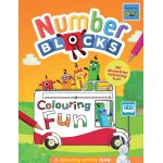 Carte de activitati Numberblocks pentru colorat si invatarea numerelor