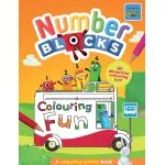 Carte de activitati Numberblocks pentru colorat si invatarea numerelor