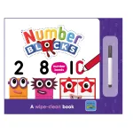 Cărticică scriu și șterg Numberblocks - Legături numerice, 3 ani+