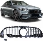 Grilă sport crom negru potrivită pentru Mercedes C-Class W206 S206 din 21 Performance AutoTuning
