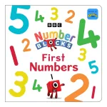 Carte cu numere Numberblocks pentru copii 3+, cartonată, în limba engleză