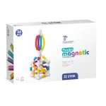 Set magnetic de construcție cu tuburi flexibile STEM, 36 piese