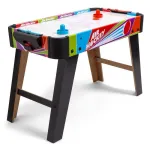 Masă Air Hockey de masă cu pernă de aer și accesorii, 69 cm