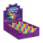 Minge cu lumini Prisma multicolora pentru joaca senzoriala, 6.5 cm