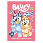 Bluey: E timpul sa ne jucam - carte cu activitati si peste 80 de stickere