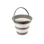 Galeata pliabila pentru baie bebelusi, gri, compacta si usor de depozitat