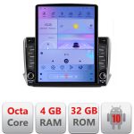 Navigatie Peugeot 208 2008 H-PSA ecran tip TESLA 9.7" cu Android Radio Bluetooth Internet GPS WIFI 4+32GB DSP 4G Octa