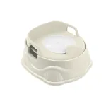 Olita 3 in 1 bej pentru copii, cu adaptor WC si treapta antialunecare