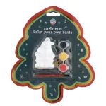 Set creativ de pictat Mos Craciun pentru copii 5+, cu vopsele