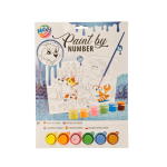 Set pictura pe numere - Catelusi & lumea acvatica