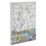 Tablou pe numere cu unicorn pentru copii, set creativ 5 ani+