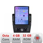 Navigație Android Ford Mustang 2009-2014 cu GPS 4G și ecran 9.7 inch