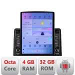 Navigatie Renault Express Tesla Android 9.7 inch, 4GB RAM, 32GB