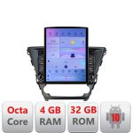 Navigație Android Toyota Avensis 2015-2019 cu GPS, LTE și ecran vertical