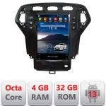 Navigație tip Tesla Ford Mondeo 2007-2010, 4GB RAM, 32GB, CarPlay