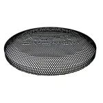 Grila subwoofer Audio System 250 mm neagra cu logo, model Flat Evo