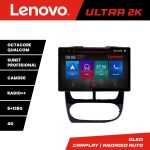 Navigație Renault Clio 4 cu ecran 13 inch 2K, Android, 8GB RAM, 128GB, 4G