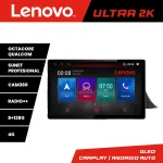 Navigație Toyota C-HR 13 inch 2K Android 8+128GB 4G, Waze, 360, Toslink