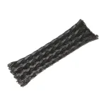 Tresa protectie cabluri tip piele de sarpe 6-16 mm, neagra, 1 m
