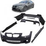 Kit caroserie sport bara față fuste laterale potrivit pentru BMW Seria 3 E92 E93 06-10 pre-facelift Performance AutoTuning